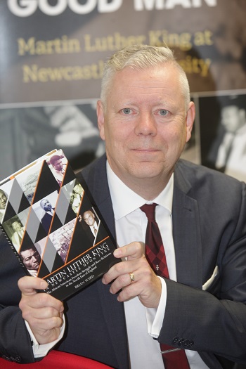 Caption:Professor Brian Ward has researched and written about Martin Luther King Jr.'s visit to Newcastle
