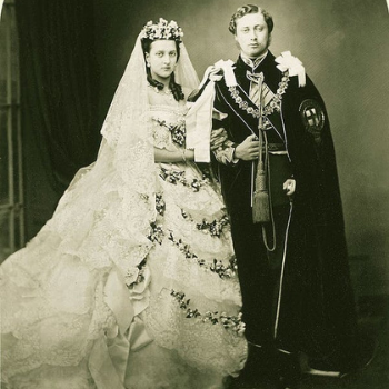 Caption: At the time of the affair, the Prince of Wales too had a spouse: Princess Alexandra of Denmark, married in 1863.