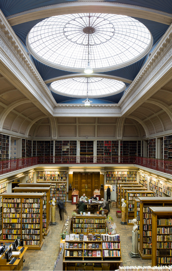 Caption: The Lit & Phil, Newcastle. Image by Sally Ann Norman