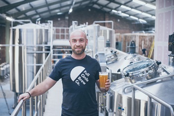 Caption: Ben Cleary, Founder of Full Circle Brew Co.