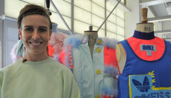 Steph Starkey prepares her Alzheimer's inspired collection for Graduate Fashion Week