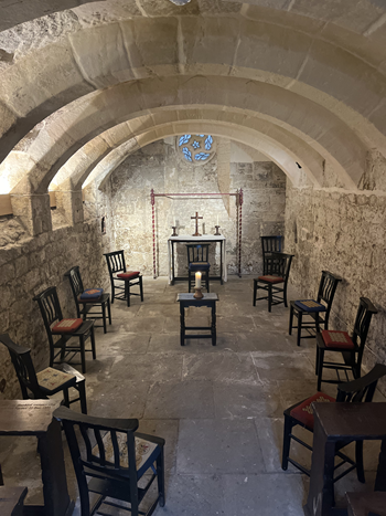 Caption: The Crypt at Newcastle Cathedral