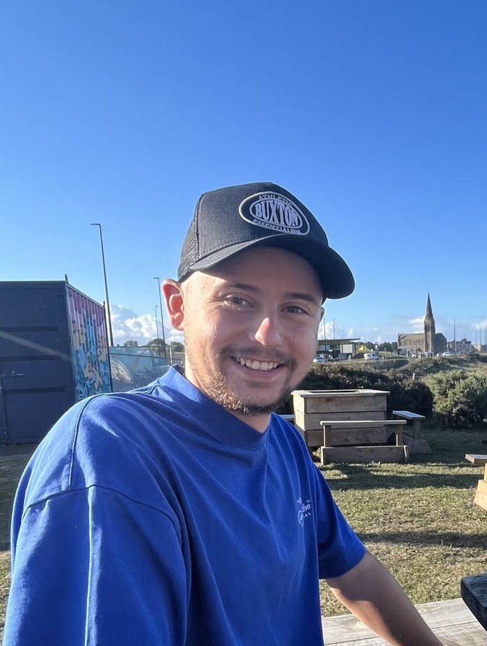 Caption: Aidan Wilson, final year Interior Design student