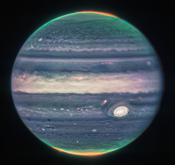 Caption:The planet jupiter