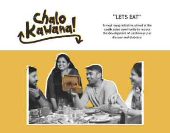 Caption: Jai Mistry’s Chalo kawana (Let’s eat) won the Healthy Hearts category of the RSA Student Design Awards.