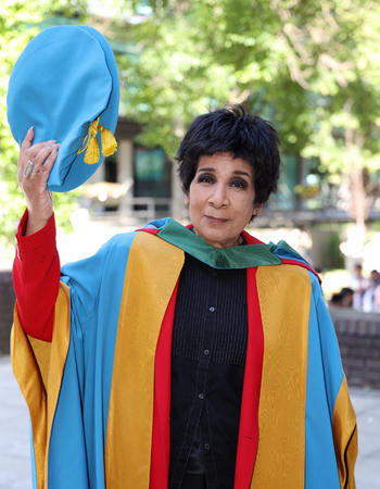 Caption: Moira Stuart CBE.