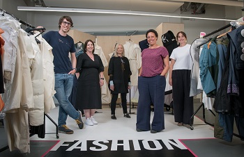 Caption:Pictured from l-r are members of the project team – Dr Tom Stanton, of Loughborough University; and Dr Kelly Sheridan, Professor Anne Peirson-Smith, Dr Miranda Prendergast-Miller, and Dr Alana James of Northumbria University