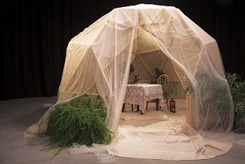 Caption:The Love After Death exhibition