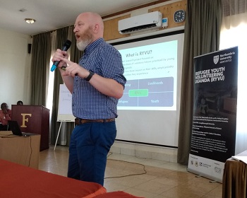 Caption:Professor Matt Baillie Smith, of Northumbria University's Centre for International Development