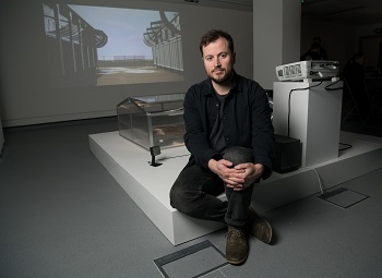 Caption:Artist and Assistant Professor in Animation at Northumbria Paul Dolan