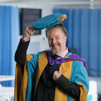 Caption: Howard Catton, Chief Executive Officer of the International Council of Nurses