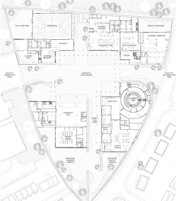 Caption: Sara Hurley's 'Reviving Chapeltown' project plan
