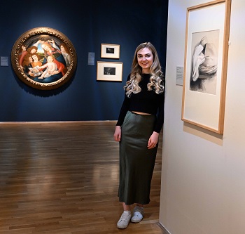 Caption:Northumbria University PhD student Ella Nixon.