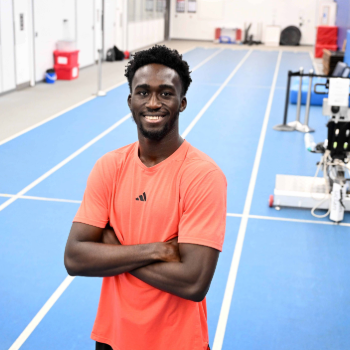 Caption: Adam Olaore