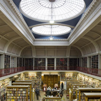 Caption: The Lit & Phil, Newcastle. Image by Sally Ann Norman