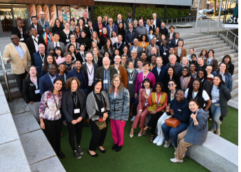 Caption: Over 140 delegates from more than 80 different organisations travelled from 40 countries  for the annual International Volunteer Cooperation Organisations (IVCO) conference hosted at Northumbria University in September 2024.