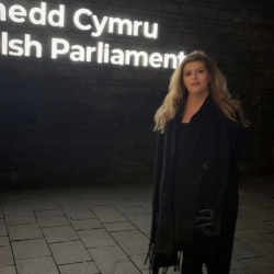 Caption: Northumbria Law School PhD student Becca French