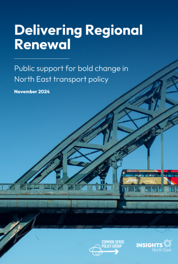 Members of the Common Sense Policy Group at Northumbria University have released a new report with Insights North East which presents cutting-edge evidence on regional public opinion on the future of transport policy in the North East.