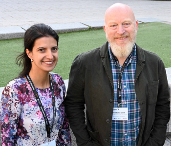 Caption: Dr Bianca Fadel and Professor Matt Baillie Smith from Northumbria University.