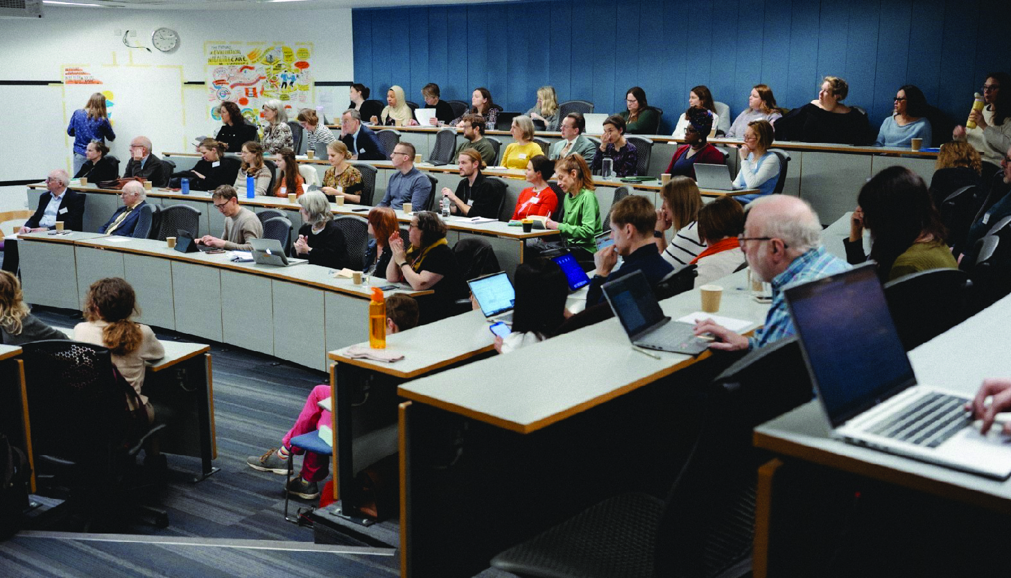 Image from The Future of Evaluation in Health and Social Care conference