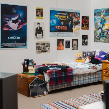 Caption: Part of the Fear in the Bedroom exhibition.