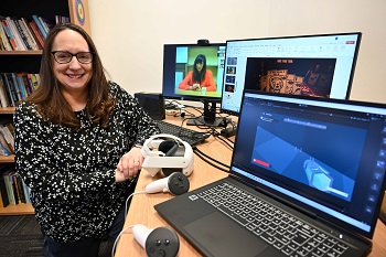 caption:Professor Nic Whitton