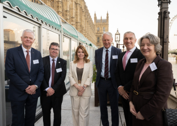 caption:The Vice-Chancellors of the North East Universities with North East Mayor Kim McGuinness at a recent UNEE parliamentary event.