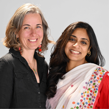 Caption: Principal Investigators Dr Meghan Kumar and Dr Devaki Nambiar.