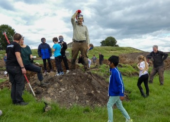 caption:Uncovering Roman Artefacts at Bremenium