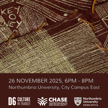 Caption: Image credit: Paul Nataraj, detail from 'We sound each other', 2025. Photo  by Matt Denham