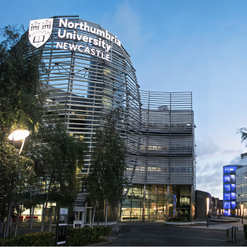 Caption: Northumbria University, City Campus East.