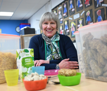 Caption: Professor Greta Defeyter OBE