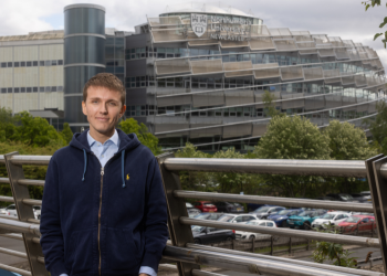Caption: Northumbria graduate, Sebastian Moore.