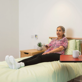 caption:The SmartSocks DISCOVERY research socks (credit: UKRI)