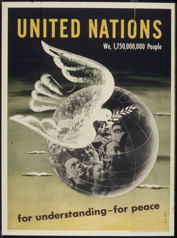 caption:A United Nations poster dated 1941-1945