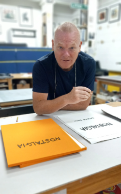 caption:Turner prize-nominated artist George Shaw