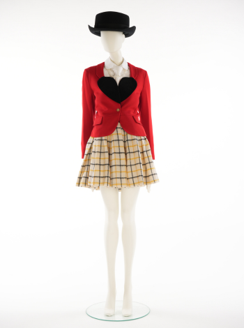 Caption: Some of Westwood’s designs, collected by Peter Smithson, with analysis of the pattern cutting and construction techniques by Emma Jane Goldsmith from Northumbria University. Photo by Emma Jane Goldsmith.