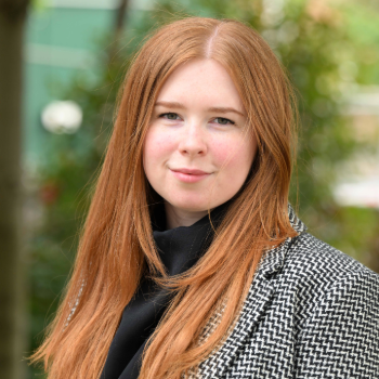caption:PhD Researcher Isabelle Crossley 