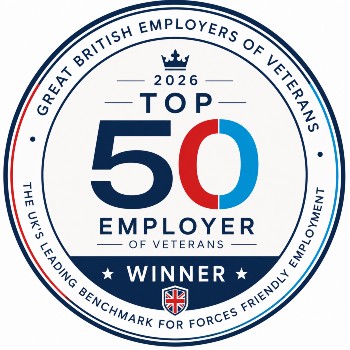 Top 50 employer of veterans winner