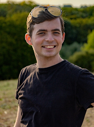 Caption: Michal Špitálský, Final year Film and TV Production student