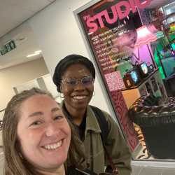 Senior Research Assistants from Northumbria School of Design, Helen Simmons and Dr Nkumbu Mutambo.