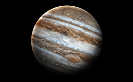 an image of the planet Jupiter