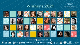 an image showing the winners of the Northern Writers; Awards 2021