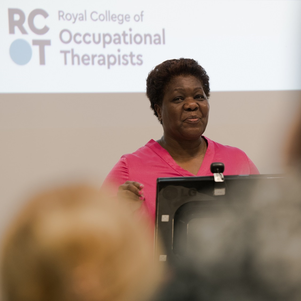 Odeth Richardson, Chair of the British Council of Occupational Therapists