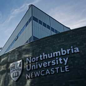 Image of Northumbria University campus.