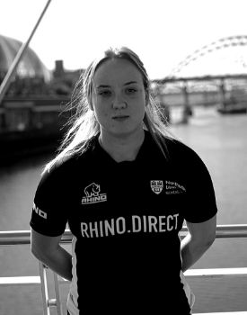 Northumbria University student and Women's Rugby first team player Caitlin Simpson
