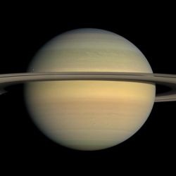 the planet Saturn