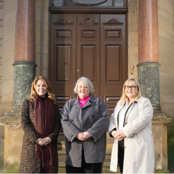 From l-r: North East Mayor, Kim McGuinness; Claire Malcolm, CEO of New Writing North; and Cllr Karen Kilgour, Leader of Newcastle City Council