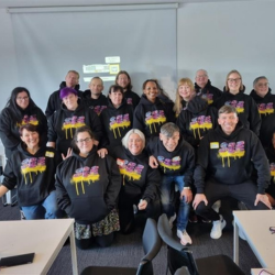 Members of the See Me North team pictured at a workshop held during the research and development of the Support Me North online directory.