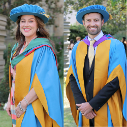 Jill Halfpenny and Mark Wood were among the Honorary Graduates recognised at Summer 2026 Congregation ceremonies.